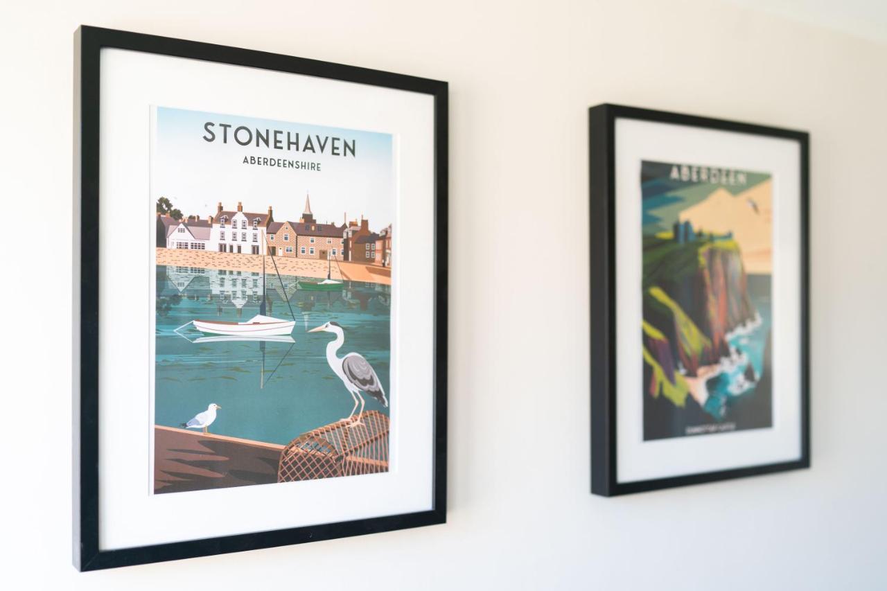 Seaside Home In Stonehaven, Aberdeenshire Bagian luar foto